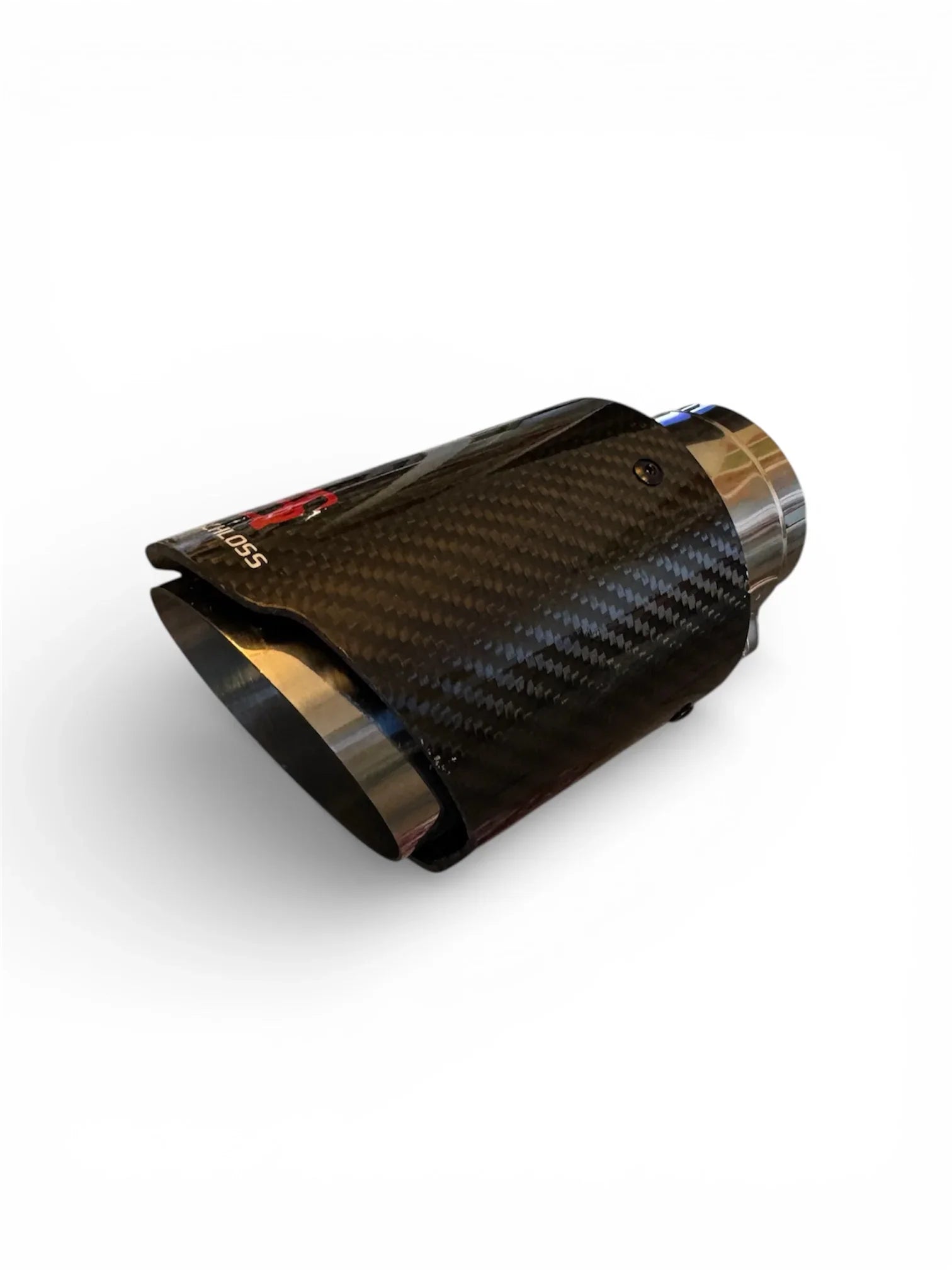 Autoschloss Exclusive Exhaust Tip | Real Carbon Fiber & Stainless Steel | Akrapovic Style